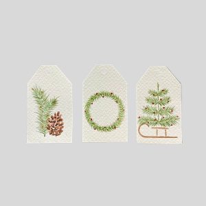 Gift tags Christmas theme